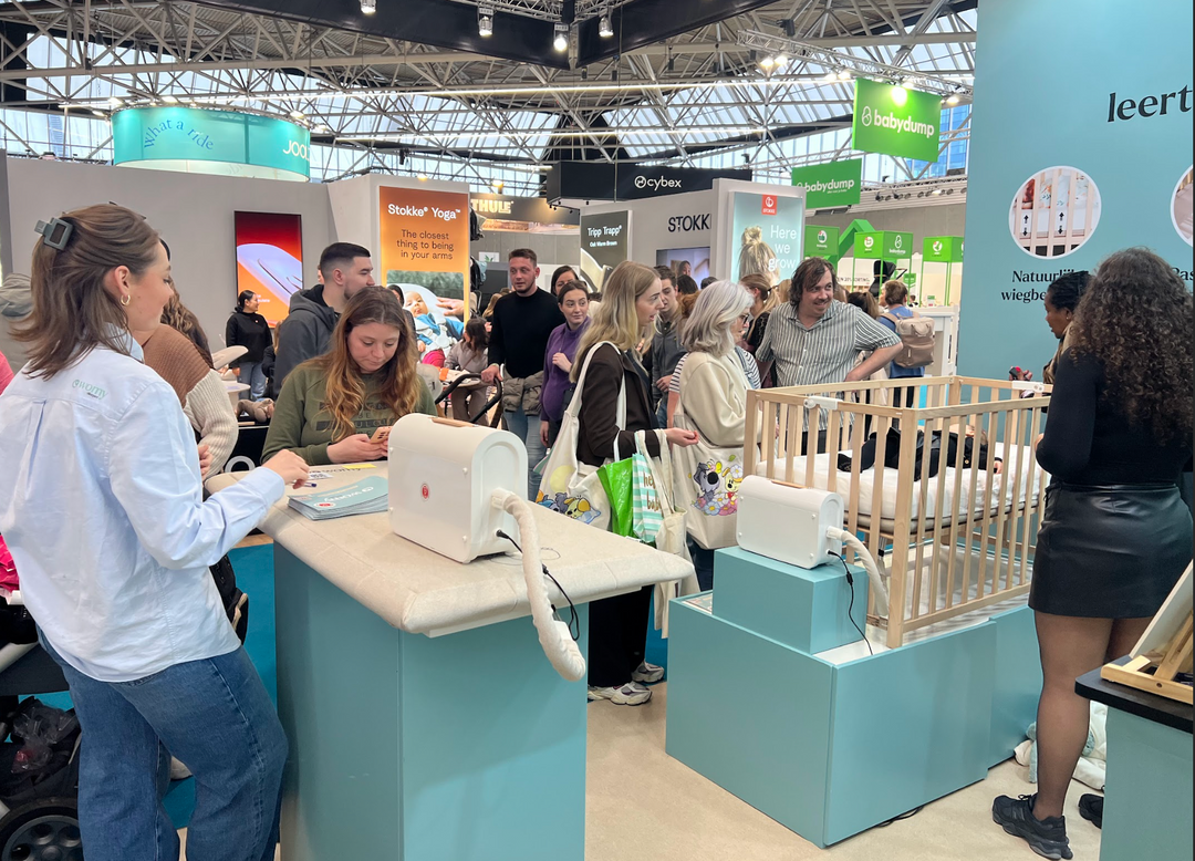 "Dit bedje ademt!" – Womy Sleeper in de spotlight op de Negenmaandenbeurs