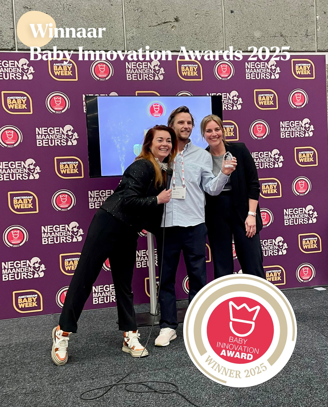 Womy Sleeper wint Baby Innovation Award 2025!